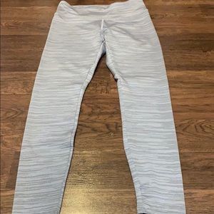 Forever 21 striped workout leggings